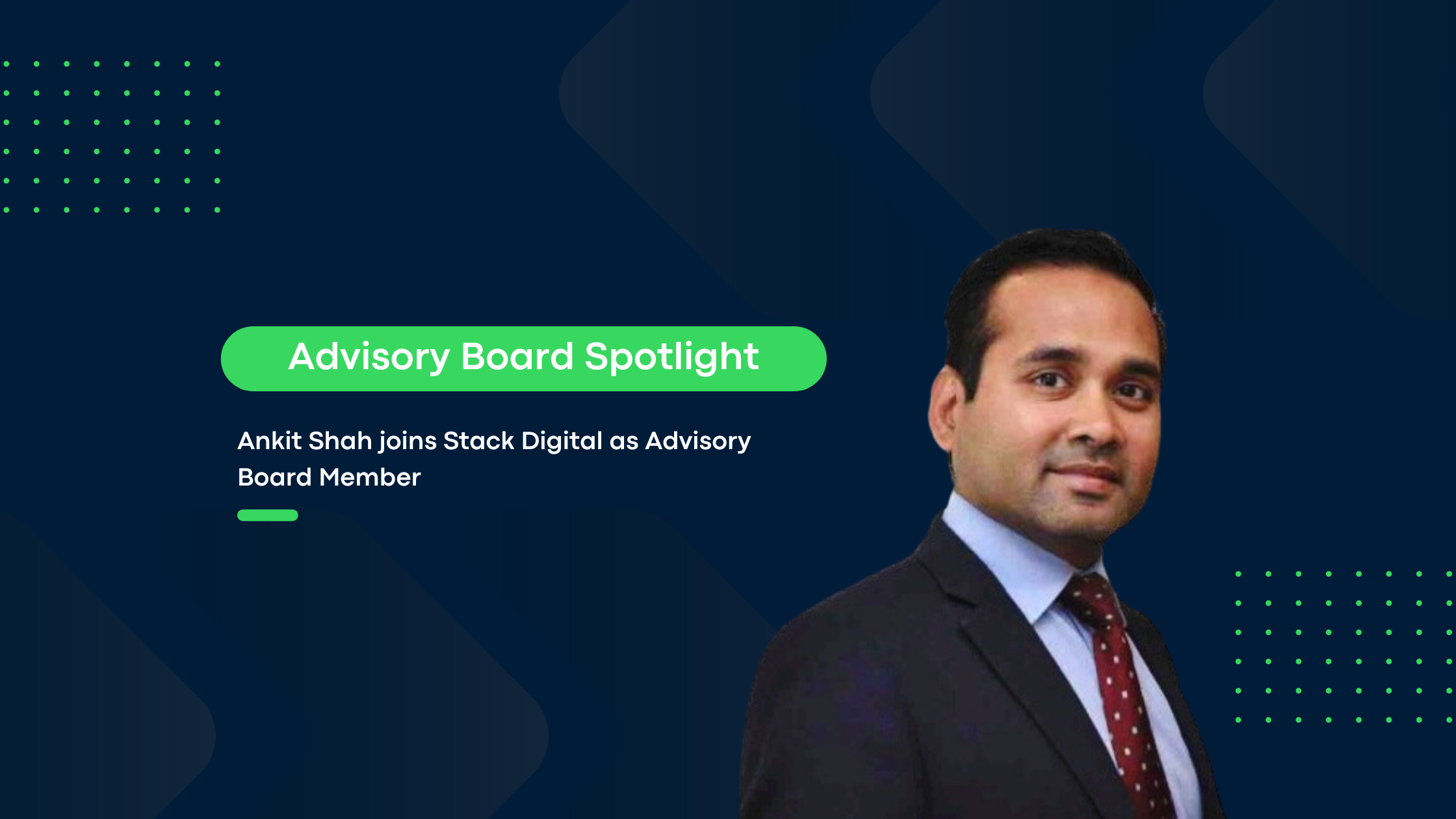 Ankit Shah Advisory Board Member